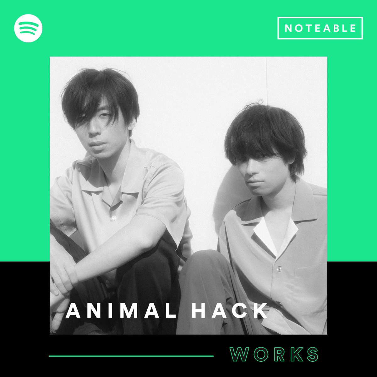 masatoanml's tweet photo. ANIMAL HACKのプロデュースした音源をまとめた、Spotify公式プレイリストを作っていただきました。
嬉しい👨‍👦！！！

日々色々な作品に携わらせていただいています。
ぜひチェックしてみてください🕺

https://t.co/Ekdbhjzbci

@SpotifyJP @a_nima_l_hack https://t.co/byX4MLulxk