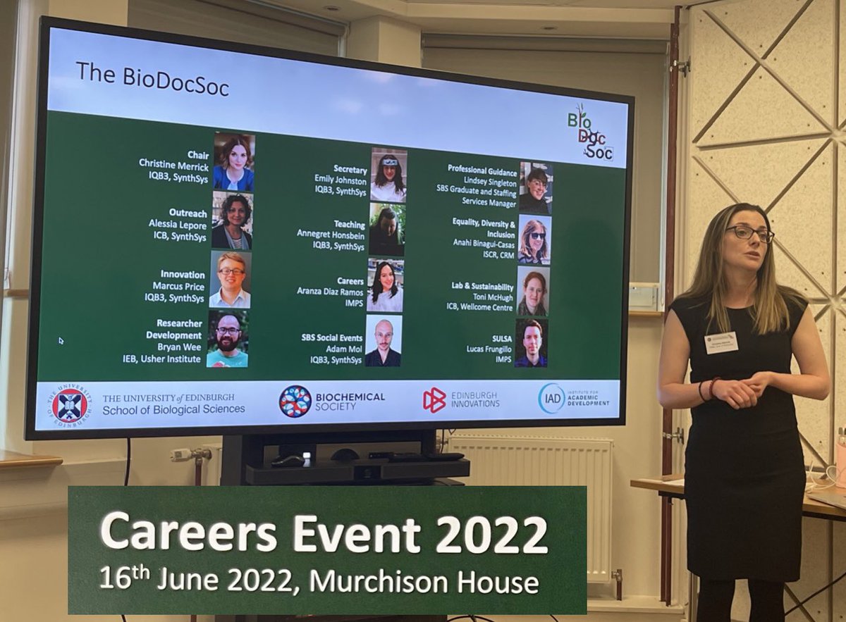 adamm0l's tweet photo. Such a fantastic @SBSatEd BioDocSoc Careers Event focused on postdoctoral research career paths! We’d want to express our sincere gratitude to all of the amazing speakers from academia and beyond who shared their own experiences with us! @EdinInnovations @BiochemSoc https://t.co/cuZsXRNN0O