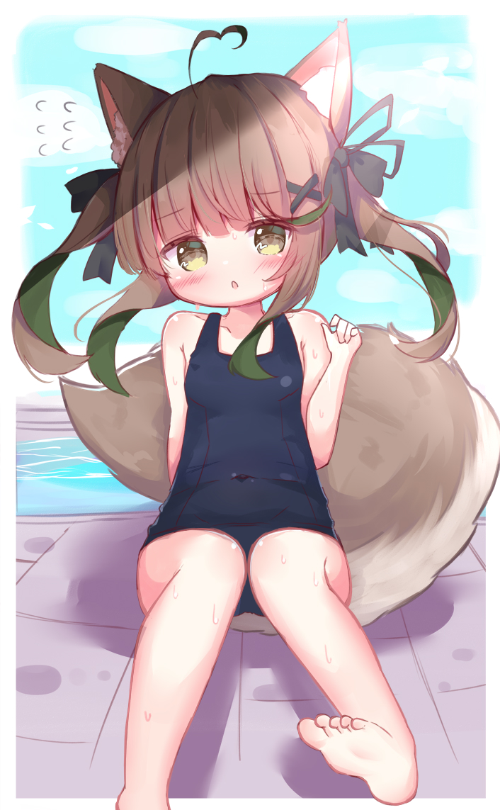 見られてちょっと恥ずかしそうにしてるりすちゃん🐿(よそのこ) 