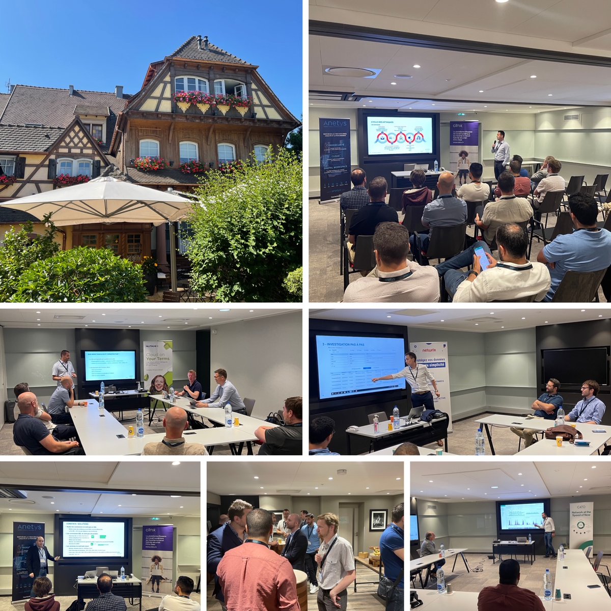 Tour de France <a href="/Anetys_FR/">Anetys_FR</a> 🚙​ 3ème étape ! 

Ce Mercredi 15 juin, les experts #Anetys ont fait étape étape à #Strasbourg.

Merci à nos clients d'être venus nombreux pour échanger avec nos équipes et assister à des ateliers et retours d'expérience sur le thème des #Cyberattaques.