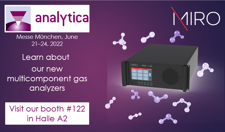 #analytica will kick off in only four days. We can’t wait to present our new multi-compound trace gas analyzers at this world-leading trade show!
<a href="/analyticaFair/">analytica</a> #GHG #airquality