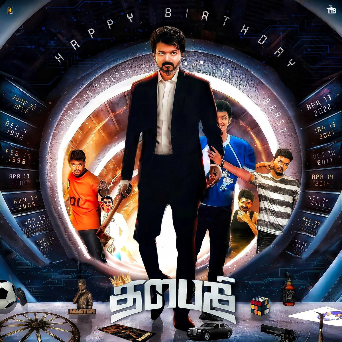 iam_RaviMohan's tweet photo. Happy To Release This Special DP Design From @TTB_Offl Team For 𝗧𝗵𝗮𝗹𝗮𝗽𝗮𝘁𝗵𝘆 𝗩𝗶𝗷𝗮𝘆'𝘀 4️⃣8️⃣th 𝗕𝗶𝗿𝘁𝗵𝗱𝗮𝘆🤩✨️

Design by: @its_Kamal_vj 

#Beast @actorvijay #Thalapathy66 #TeamThalapathyBloods https://t.co/6gFZU5A7SP