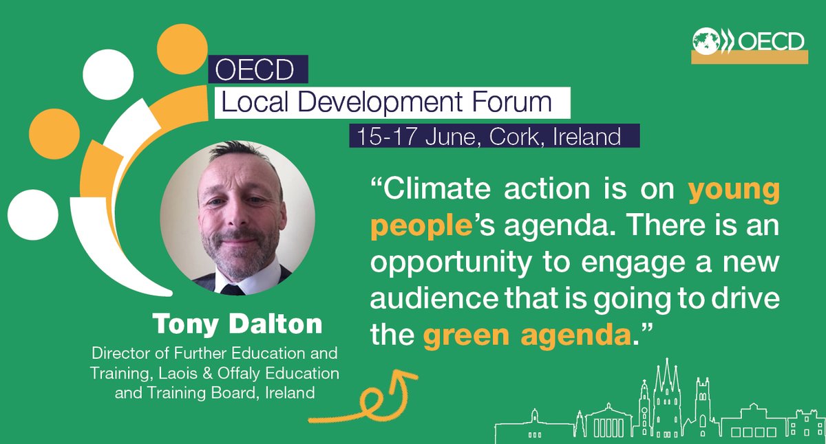 On Day 3 of our <a href="/OECD/">OECD ➡️ Better Policies for Better Lives</a> Local Development Forum, our panellists exchanged on the implications of green transition on local jobs and skills.

#GoLocal  🇮🇪