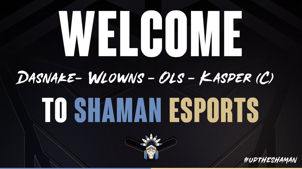 I cannot quite get over the excitement yet of these guys!

Welcome to the Shaman Family
@DaSnakeRL 
<a href="/wlowns/">Wlowns</a> 
<a href="/ols22_/">ollie</a> 
@HiAmKas 

We look forward to working with you all!