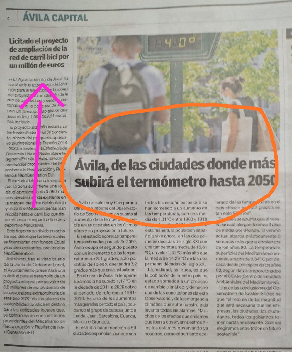 Resumen del contexto urbano y climático en el que se encuentra nuestra ciudad. Nuestra ciudadanía llega tarde, tarde en decisiones y tarde en educación. Pero se agradece la intención. 

#Greedeal 
#Agenda2030 
#sostenibilidad 
#SOSemisiones
#OnlyOneEarth