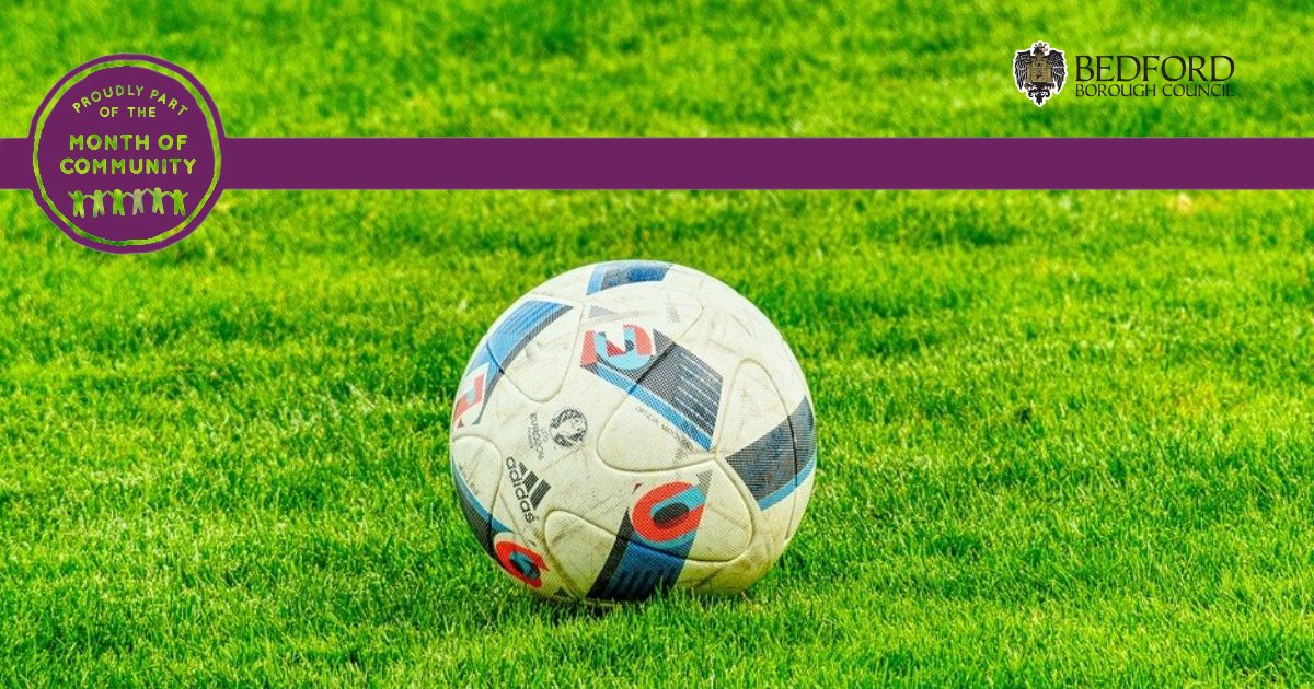 BRASS are kicking off #RefugeeWeek early tomorrow between 10.30am-3pm with their 5-a-side football matches in Russell Park, featuring local groups &amp; organisations from across Bedford Borough.

Why not stop by and show your support?

#MonthOfCommunity
