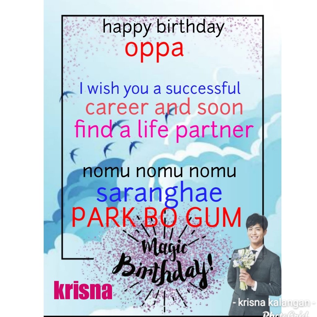 mahmudikrisna's tweet photo. @BOGUMMY
#박보검
#ParkBogum
#HappyBogumDay
#Happy30thBday
#MagicBirthday https://t.co/5T0AQna1NA