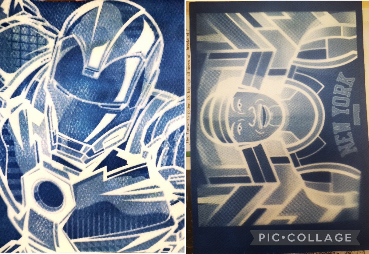MissGRoach1's tweet photo. Year 9 taking full advantage of the sun this morning and created some beautiful cyanotype!! #cyanotypes #maesteg #maestegschool #stunningwork #herecomesthesun #lookslikesummer https://t.co/AxWAx270UV