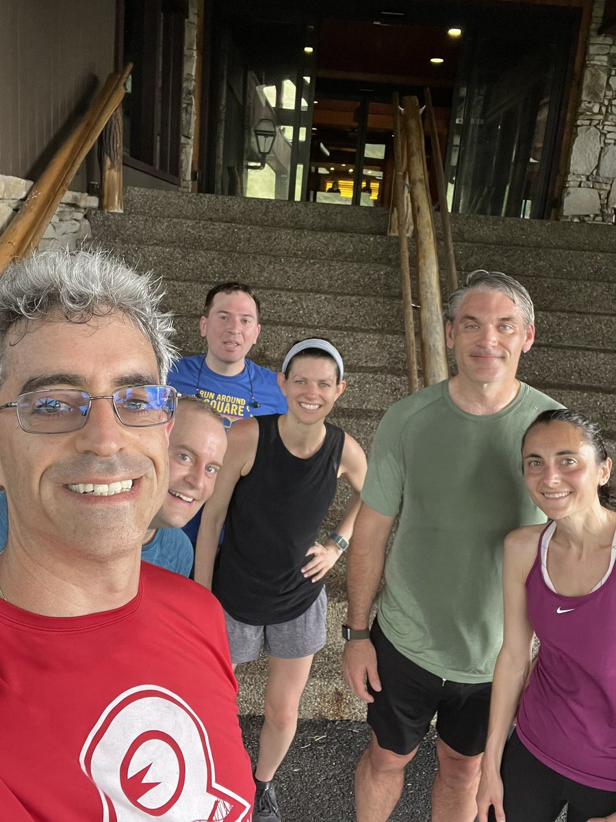 hdcoffey's tweet photo. Temp? 72 degrees. Humidity? 98% Fun level? 💯 Thankful to be in-person again for #ACBABenchBar @7SpringsPA joined by great group for my annual Friday morning run @AlleghenyCoBar https://t.co/TdqMTDgW8R
