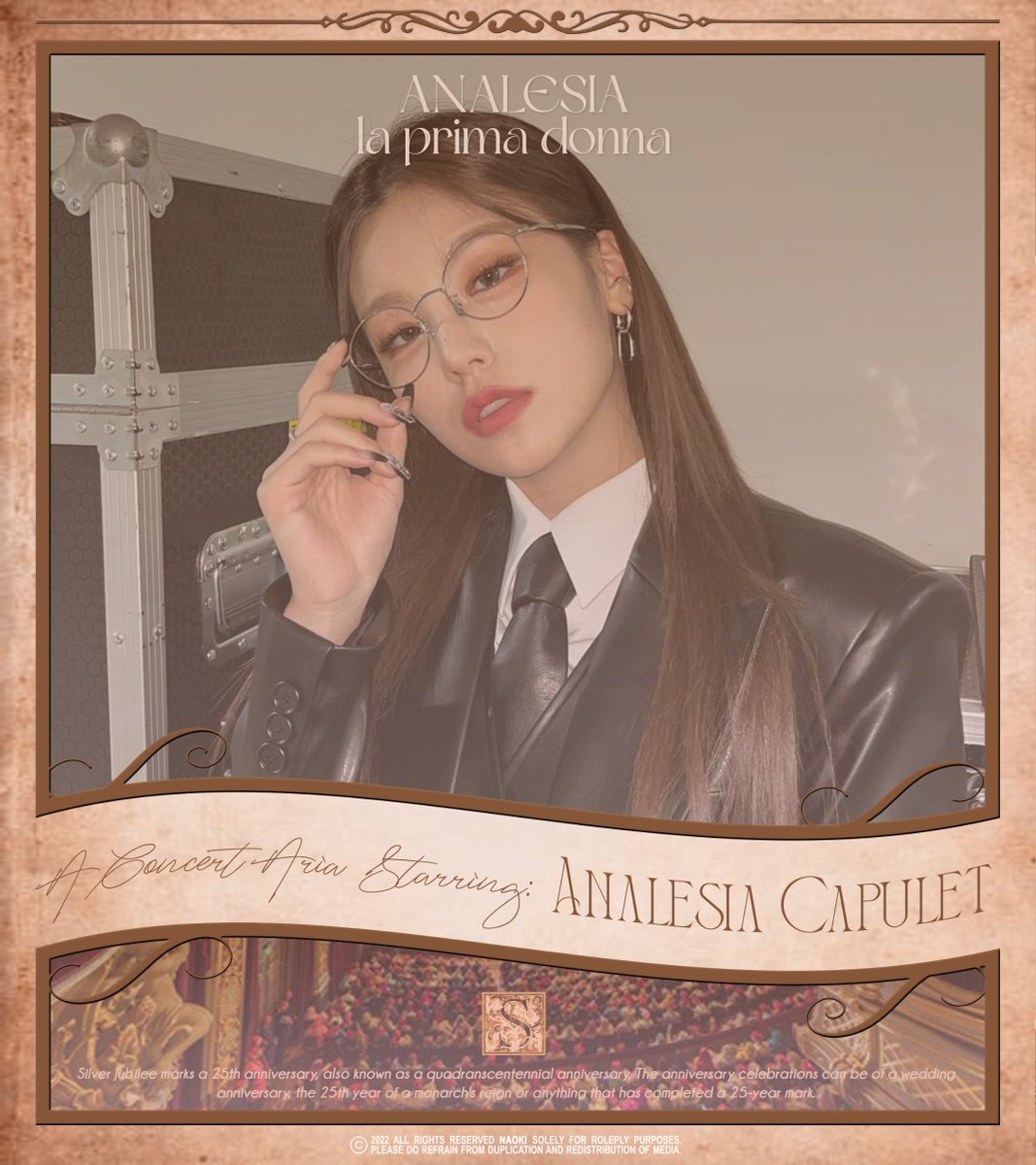 ㅤ    

₍ ⭒ ₎     17 june
13:47   monaco.

▭▬     d-day for la prima donna Analesia !  < 3   #LaPrincesseSilverJubilee 

ㅤ