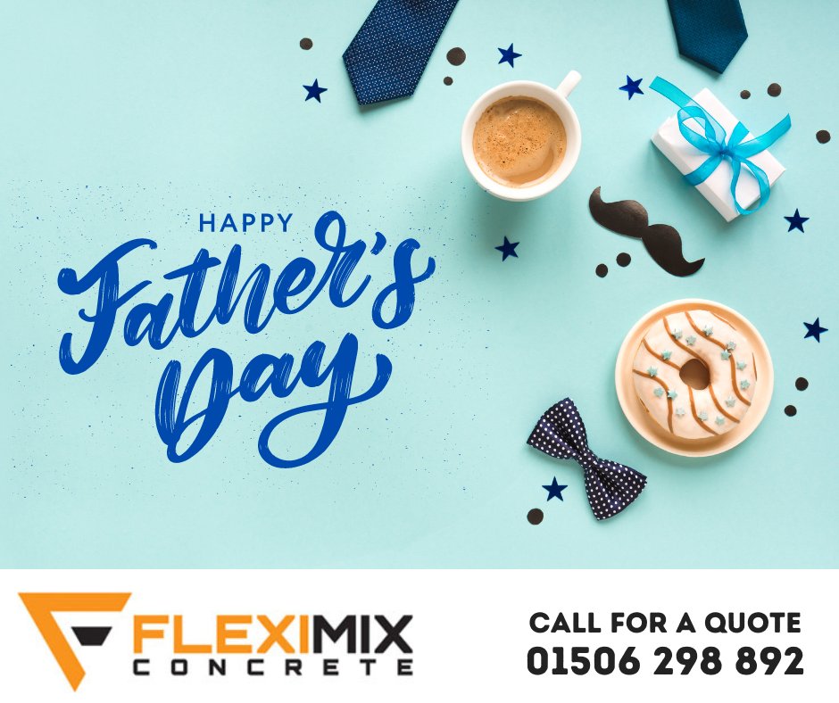 fleximix's tweet photo. HAPPY FATHER'S DAY 👨

We'd like to wish all the dad's a #HappyFathersDay today - have a great, relaxing day 😀

#DadsDay2022 #fathersdayweekend #fleximix #broxburn #westlothian https://t.co/ajMD4MBnOR