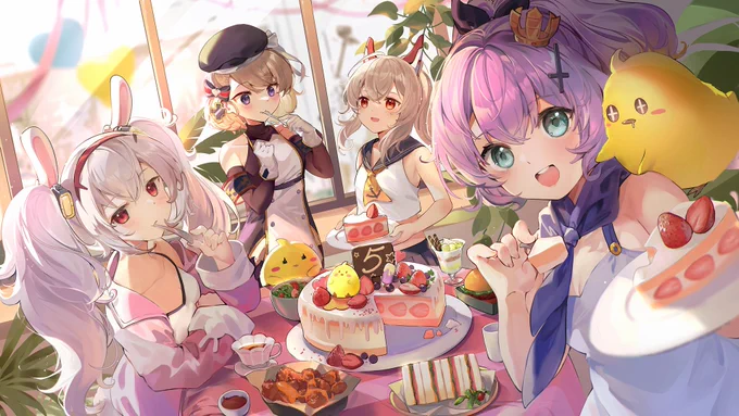 アズレン 5周年おめでとう‼
#AzurLane  #アズールレーン #碧蓝航线 