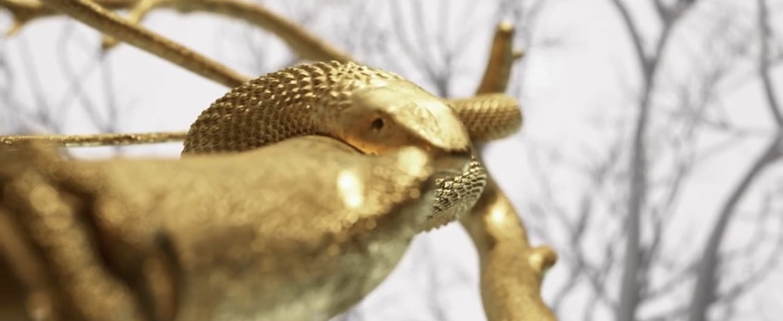 se tem uma coisa que a gente não vai poder reclamar de the ballad of songbirds and snakes é na qualidade e na beleza estética da divulgação do filme