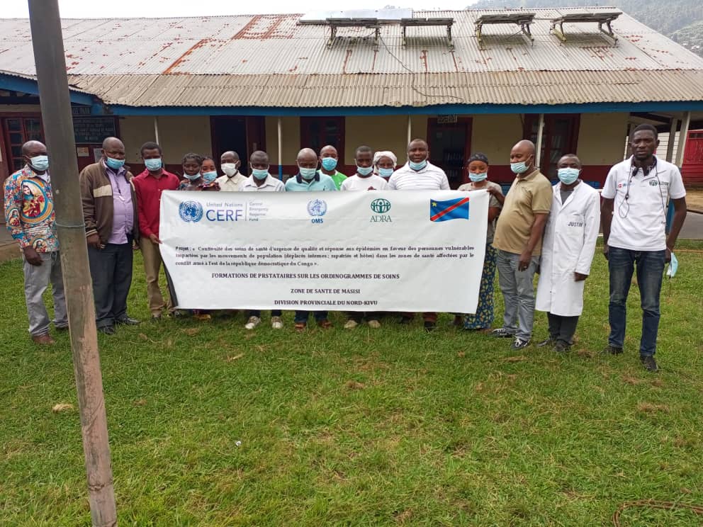 ADRA_DRC's tweet photo. Nord Kivu : ADRA appui la formation des prestataires des soins sur les ordinogrammes dans les zones de santé de Masisi, Oicha et Mbulula.https://t.co/Pk0CqJPW6D https://t.co/cheC4px3Mc