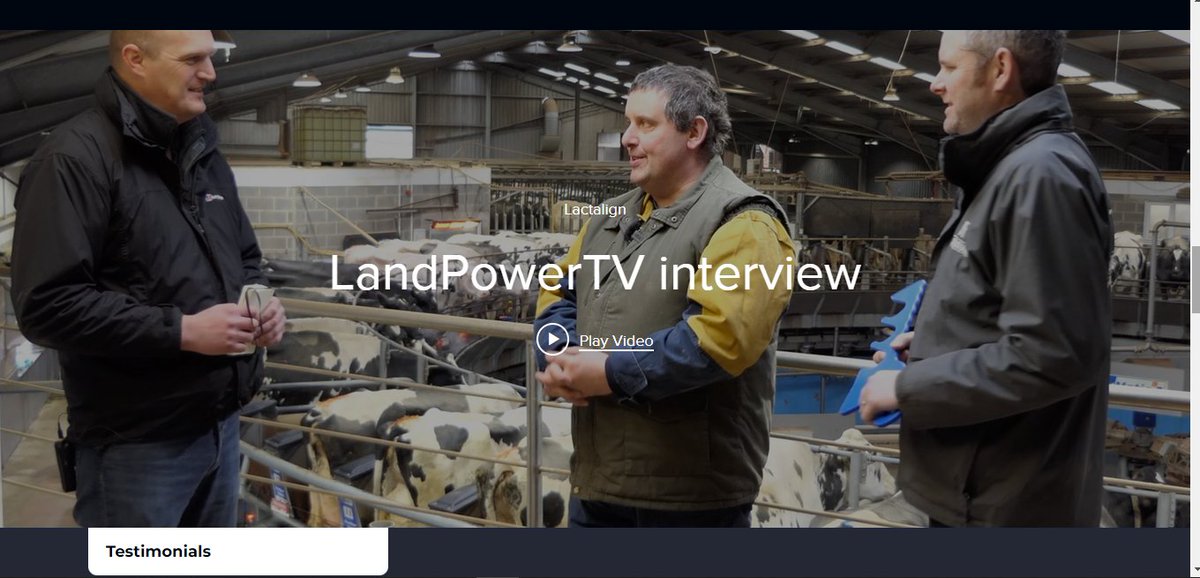 <a href="/LandPowerTV/">LandPowerTV</a> came along to chat with the creators of Lactalign <a href="/PhilipMetcalfe1/">Philip Metcalfe</a> &amp; <a href="/jfhudsonltd/">J F Hudson Ltd - James Hudson</a> It's filmed at Metcalfe Farms where Lactalign's installed on a 72-point rotary.

It's only 14 mins long so give it a watch! You can find it on the Home page of lactalign.com