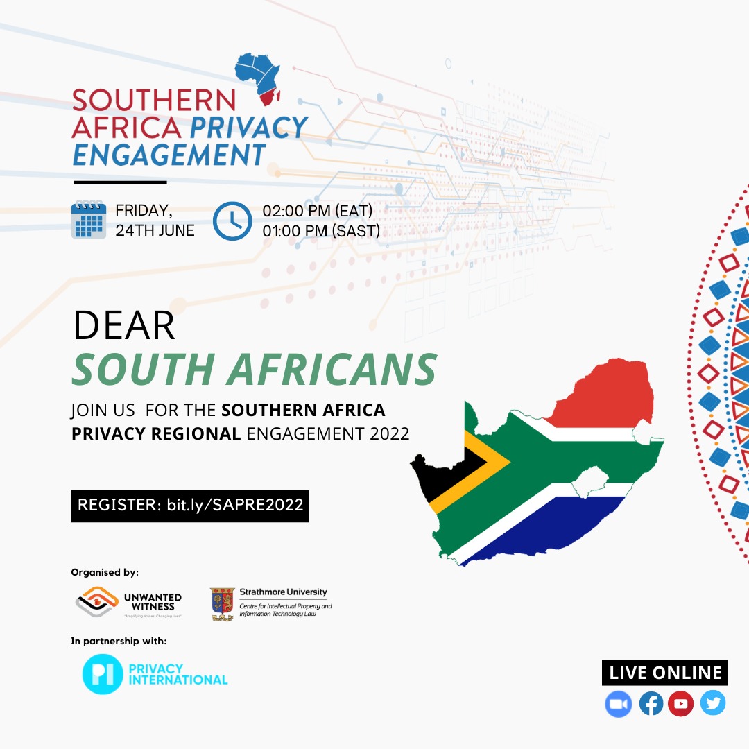 South Africa Wagwan
#SAPRE2022
#PSA2022
#PrivacyMatters