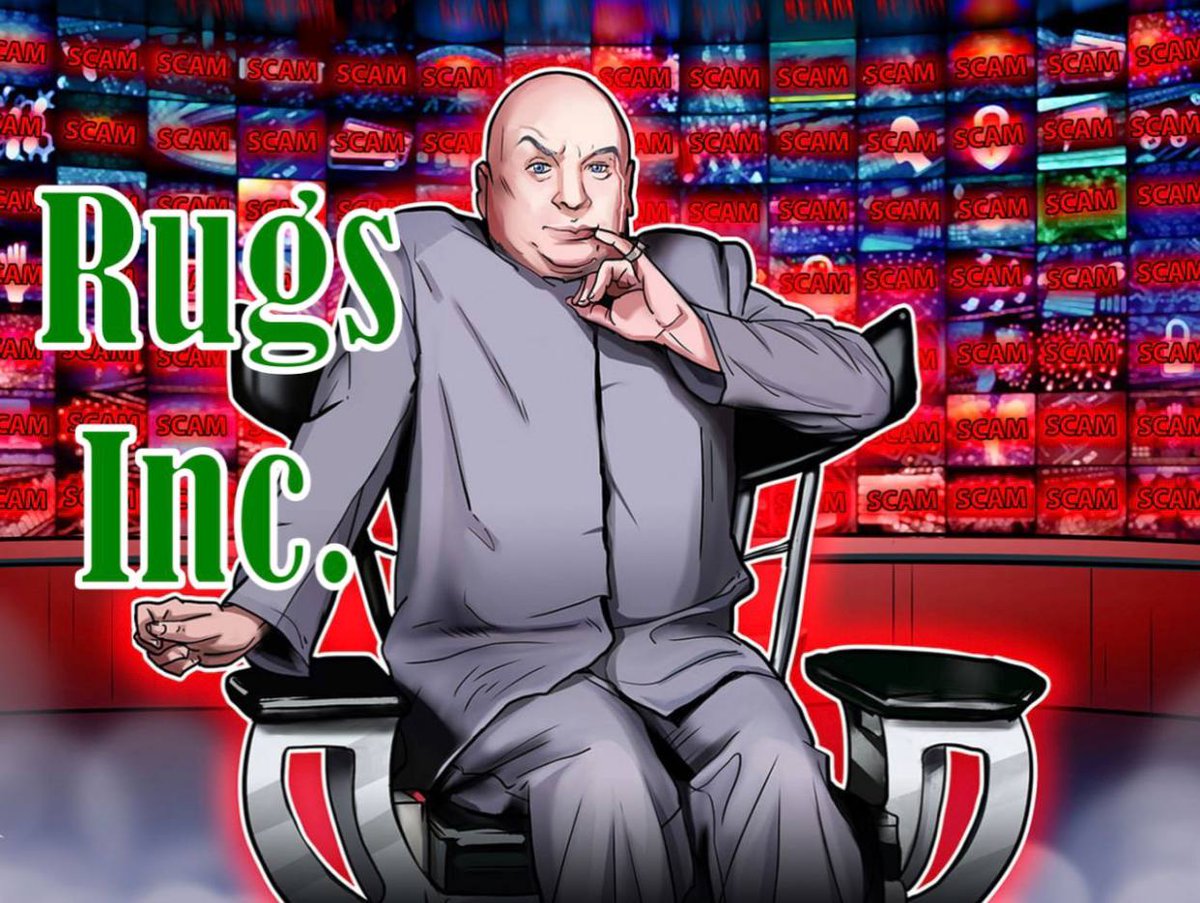 Zerosphere1's tweet photo. @cyber_bull_ JUST LAUNCHED!

🔥The “RUGS” going to conquer the World! 🔥

👀Mc only 1BNB
🔥Low tax
📈Easy x100
💸Huge marketing planning 
💻Based team 
🔥Experience dev with decent last projects
🔐Lp locked

Contract : 0xC1D09bBE6F085B2DD6953fb226784A764B3b4F1a

Tg: @rugsinc

#BSCGems https://t.co/454nVyY6us