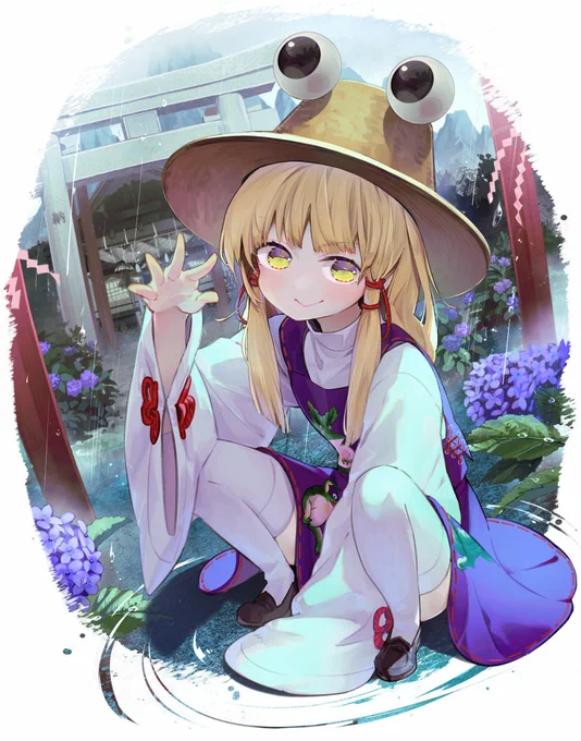 諏訪のかわいい神さま🐸 