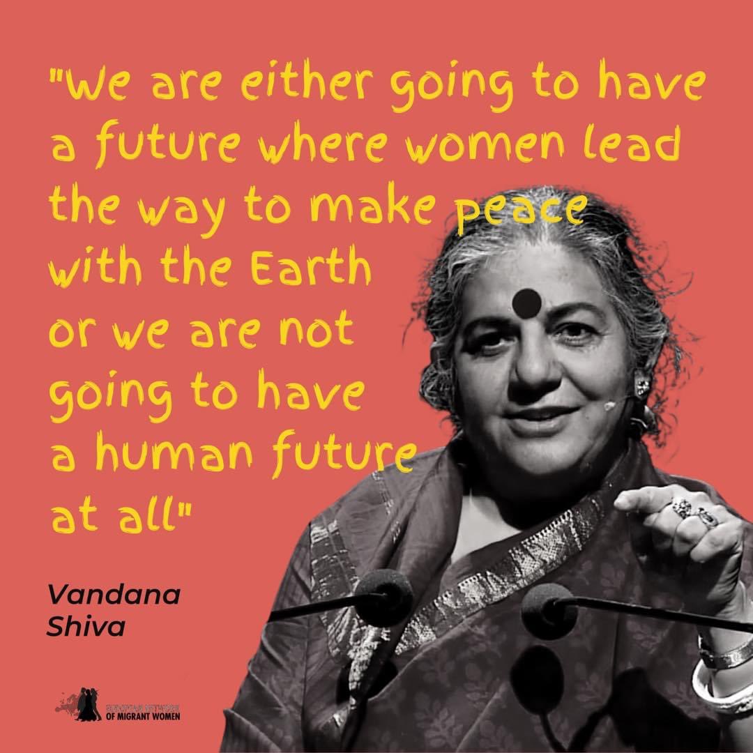 #FeministFriday with <a href="/drvandanashiva/">Dr. Vandana Shiva</a>