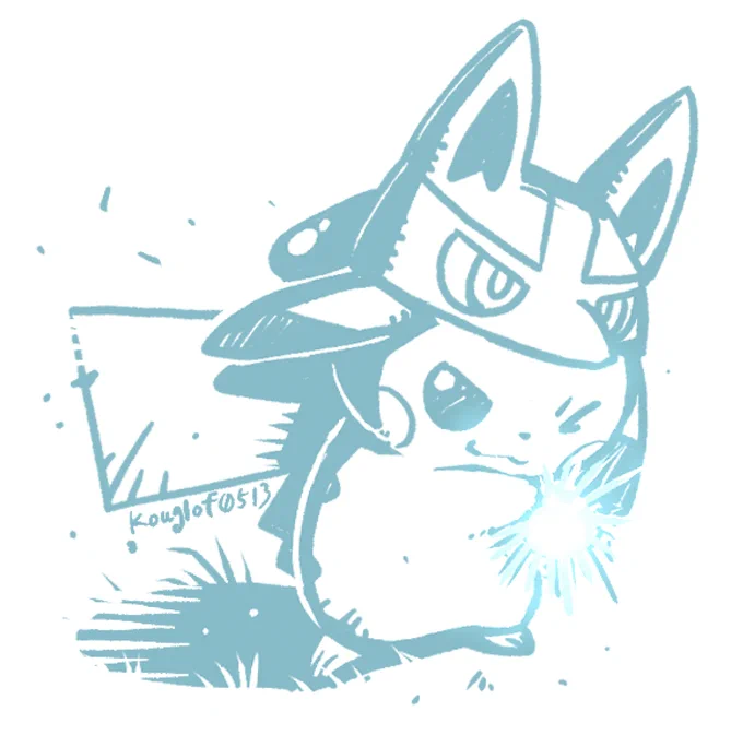 【再発掘 落描きFan art】ポケカ+ポケGOコラボ…て事で♪(20200501〜23画) 