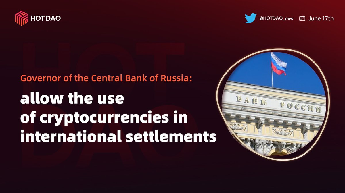 HOTDAO_new's tweet image. Crypto World Trend— Hot Spot Tracking
#HOTDAO #HOTBIT
Russia👇👇👇