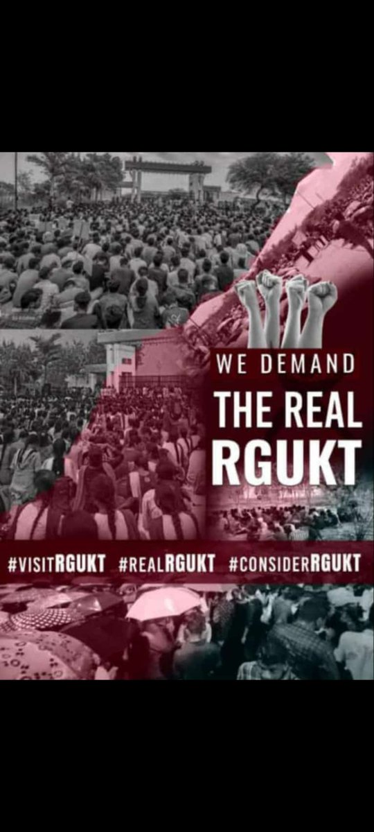 nareshche1's tweet photo. Save rgukt campus... Please raise your voice...
#RGUKTBasar 
#IIITBASARA 
@sfijnuunit @sardesairajdeep @kanhaiyakumar @SitaramYechury @rashtrapatibhvn @PMOIndia @EduMinOfIndia https://t.co/jsJlaN6Faw