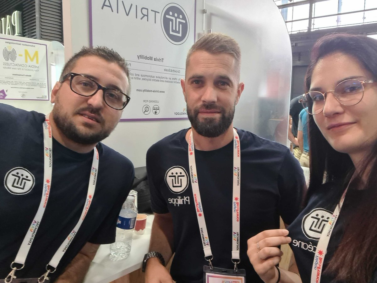 MobilityTrivia's tweet photo. On est prêts pour attaquer cette 3ème journée à @VivaTech ! 

Retrouvez-nous au stand : 𝗧𝗥𝗜𝗩𝗜𝗔 𝗠𝗢𝗕𝗜𝗟𝗜𝗧𝗬 - [𝗝𝟬𝟵-𝟬𝟬𝟳] au Village by CA 🤗 ! 🚲🛴

@VivaTech @LeVillagebyCA #Vivatech #startup https://t.co/KUYu8B6xXA