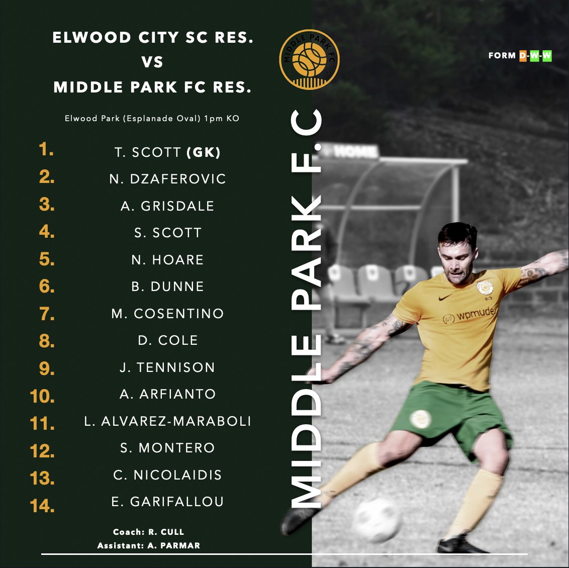 Middle Park FC tweet media