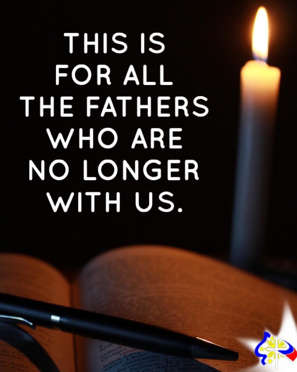 This coming Sunday, June 19, is Father’s Day. Let us remember in prayer all the Fathers who are no longer with us. May they Rest In Peace. May the Lord grant them the rewards of their faithfulness, labor, and love. 🙏