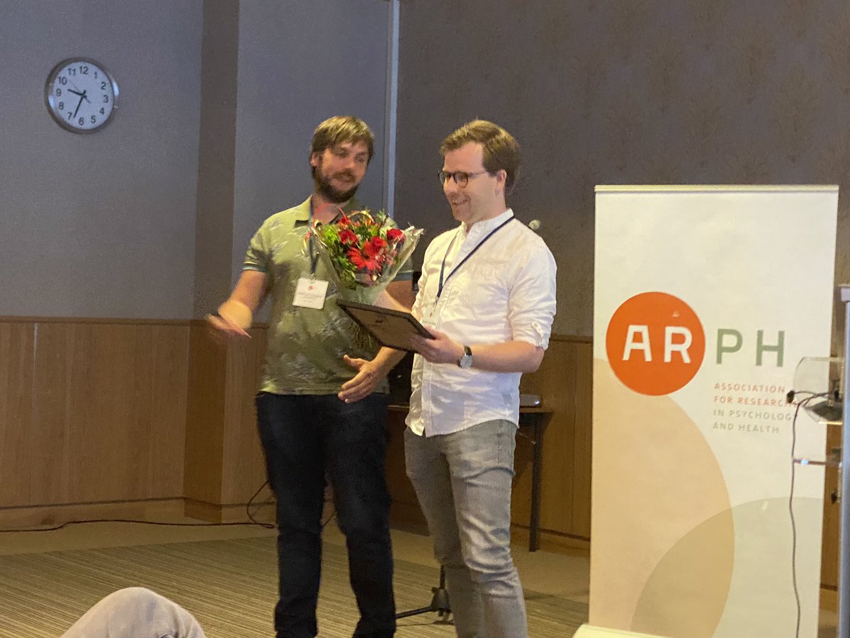 Catharine Evers (@everscath) on Twitter photo <a href="/LCvanGestel/">Laurens van Gestel</a> won the PhD dissertation award of <a href="/ARPH_HP/">Association for Researchers in Psychology & Health</a> #ARPH2022. Congrats!! <a href="/LCvanGestel/">Laurens van Gestel</a> won the PhD dissertation award of <a href="/ARPH_HP/">Association for Researchers in Psychology & Health</a> #ARPH2022. Congrats!!