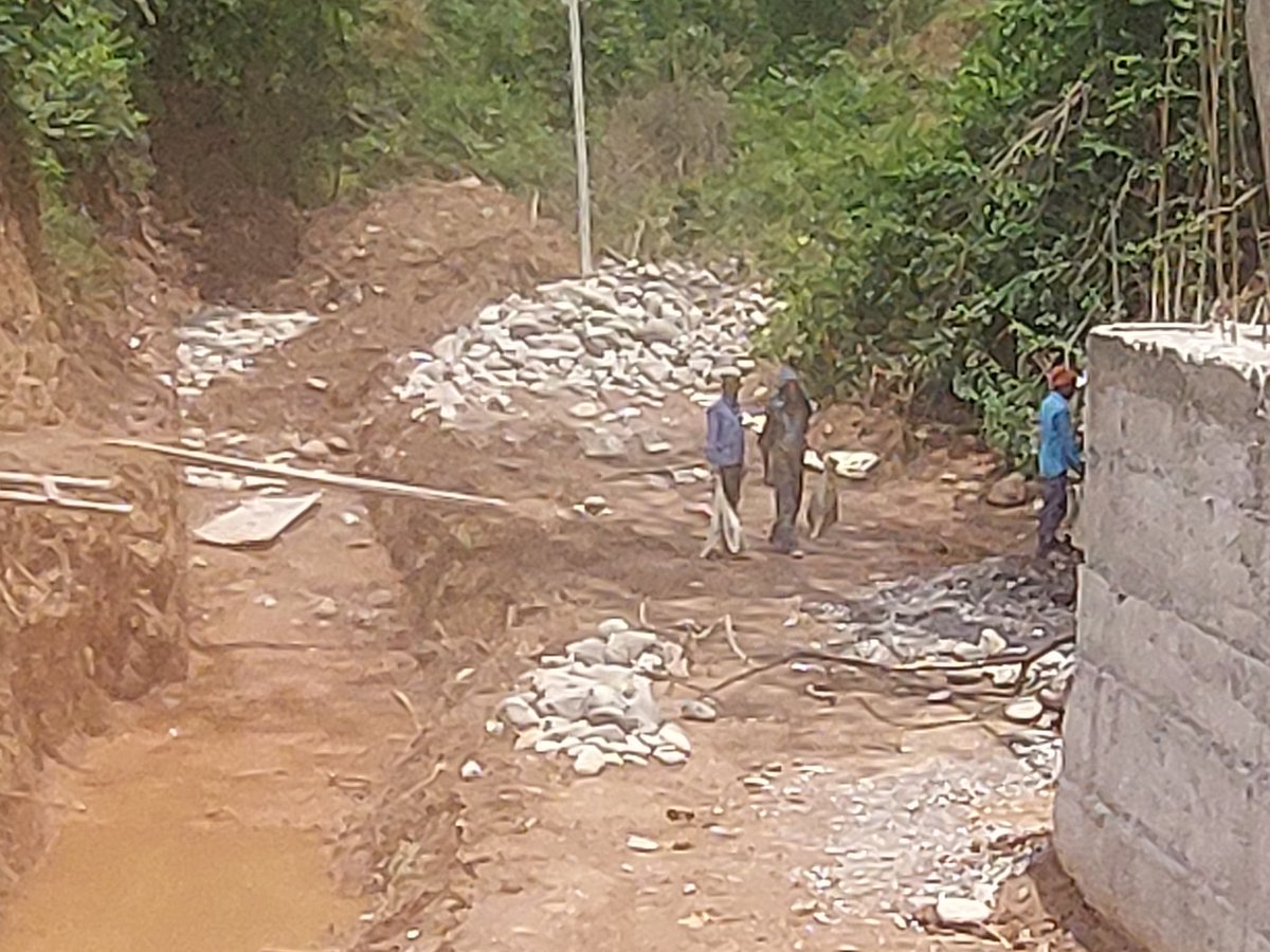 Hallabole1's tweet photo. @PoonchDm
Kindly send some revenue or municipality officials as there is huge encroachment is going on right behind the back gate of district hospital, entire nallah is encroached by the encroachers and that's left with a small drain
Your timely intervention would safeguard many. https://t.co/g9Kq3a8tK7