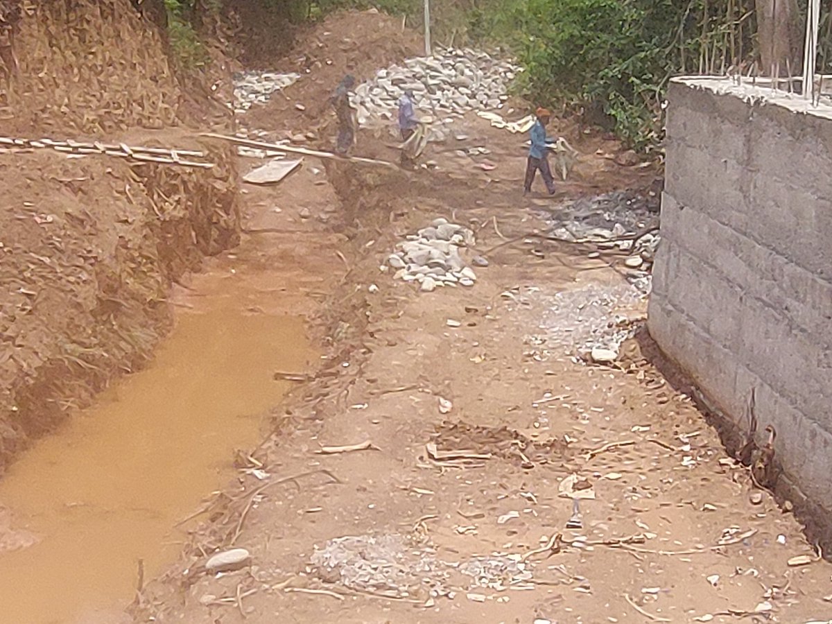 Hallabole1's tweet photo. @PoonchDm
Kindly send some revenue or municipality officials as there is huge encroachment is going on right behind the back gate of district hospital, entire nallah is encroached by the encroachers and that's left with a small drain
Your timely intervention would safeguard many. https://t.co/g9Kq3a8tK7