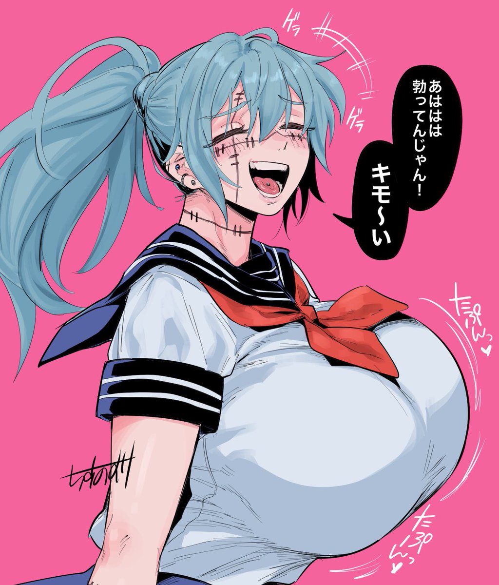 #これ見た人はオッパイを貼る 
ぜーんぶ女体化注意。
(げんやちゃん♀だけ別アカであげた多分) 