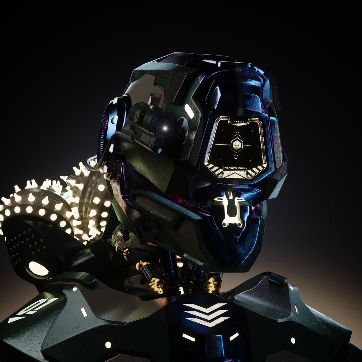 Check out the great visualizer we developed for the EXR collection! Here one of the pfp I got from the mint 

view.exiledracers.com/#/pilot/2556 #ExiledRacers #EXR #Serf via <a href="/exiledracers/">Exiled Racers | Play EXR Ghost Riders Now</a>