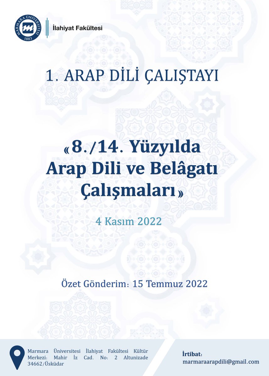marmaraarapdili's tweet photo. ÇALIŞTAY İLANI

https://t.co/9zMyH5ixsh https://t.co/FVoRhyjInG
