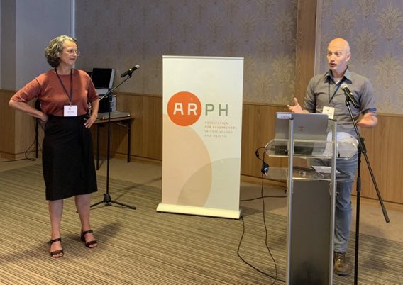 Marijn de Bruin (@demarijndebruin) on Twitter photo Honoured to serve as the next president of the Association of Researchers in Psychology and Health (arph.nl). Looking forward to taking over from the amazing <a href="/EMASmets/">Ellen Smets</a> and with the board develop and implement future ambitions.
#ARPH2022 Honoured to serve as the next president of the Association of Researchers in Psychology and Health (arph.nl). Looking forward to taking over from the amazing <a href="/EMASmets/">Ellen Smets</a> and with the board develop and implement future ambitions.
#ARPH2022