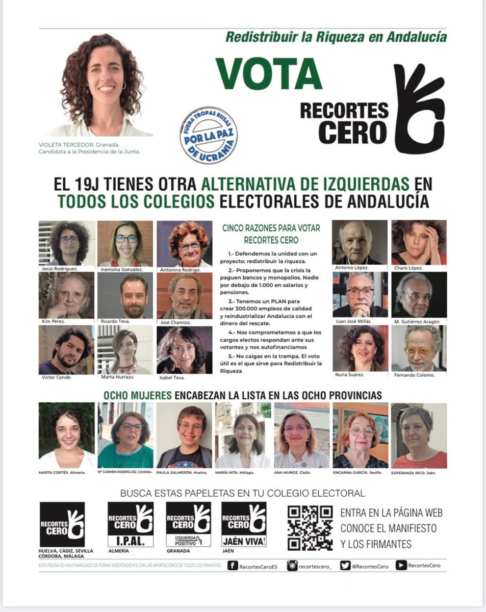 Maricar35070832's tweet photo. #VotaRecortesCero 
Es necesario que la riqueza que hay en Andalucía No se quede en unas pocas manos y que encima sus gobernantes les den facilidades  para incrementar su riqueza. YA ESTÁ BIEN!
#RedistribuirLaRiqueza @DebatAlRojoVivo @laSextaTV @OrillaI @CunaRoja @eldiacordoba https://t.co/KljM6TBO6E