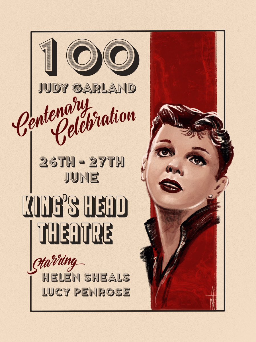 Don’t forget to book your tickets to the celebration of the century. Click the link to book! kingsheadtheatre.com/whats-on/judy-…