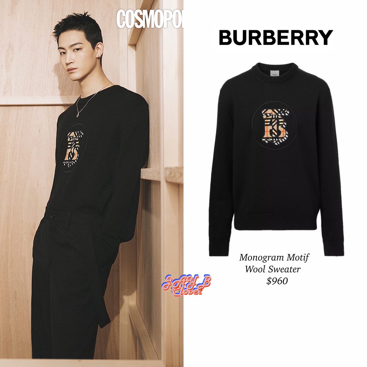 COSMOPOLITAN KOREA 2022 July  issue Cover #JAYB 

with <a href="/Burberry/">Burberry</a> TB Monogram Collection 

#GOT7   #갓세븐   #JAYB  #JB #재범 #제이비  #Jaebeom <a href="/jaybnow_hr/">JAY B</a>