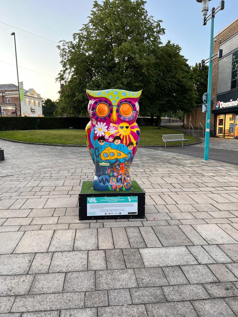 Have you spotted any of these yet across Huyton Village? You will find many of the owls and Pussycats across the borough 🦉 🐈‍⬛ feel free to share your pictures with us 😀 

#theowlandthepussycat #knowsleycouncil #huytonvillage

@cultureKnowsley