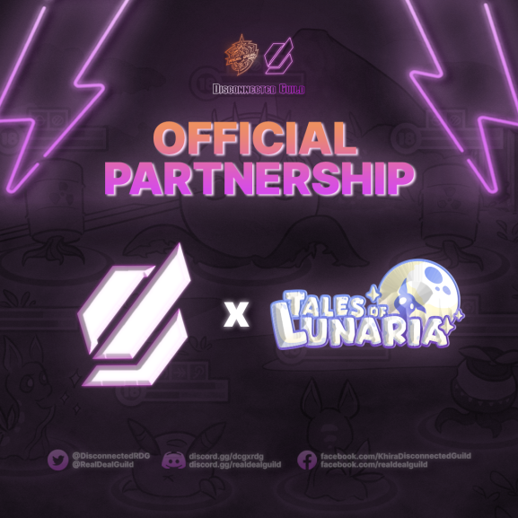 Collect, train &amp; battle! 🎮

Disconnect from reality &amp; hop into the <a href="/LunariaVerse/">Lunaria: Tales of Lunaria</a>  ! Announcing the strategic partnership of DCG &amp; Lunaria. Revolutionary T2E game inspired by Pokemon! This project is aiming to promote organic &amp; sustainable growth in its ecosystem, so watch out!