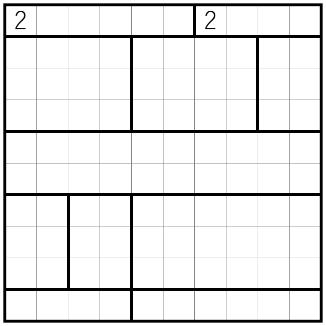 Ayeheya

Shaded cells don't touch orthogonally. All unshaded cells are orthogonally connected. Numbers give # of shaded cells in the region. Shaded cells in a region have 180° rotational symmetry. A line of unshaded cells crosses no more than one border.

puzz.link/p?ayeheya/10/1…