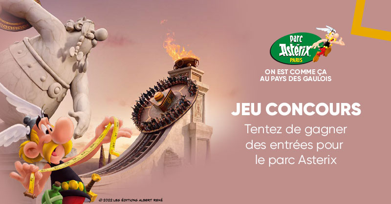 Fnac's tweet photo. JEU CONCOURS 🟡 | Des billets pour le Parc Astérix ça vous intéresse ? 😉 À l'occasion du lancement des Playmobil Astérix, on vous propose de tenter de gagner 10 entrées par jour (5X2) jusqu'à demain. Pour participer RT + Follow @Fnac ! L'univers dédié. 👉 https://t.co/XXgowxctqt https://t.co/U2PNQZzppz