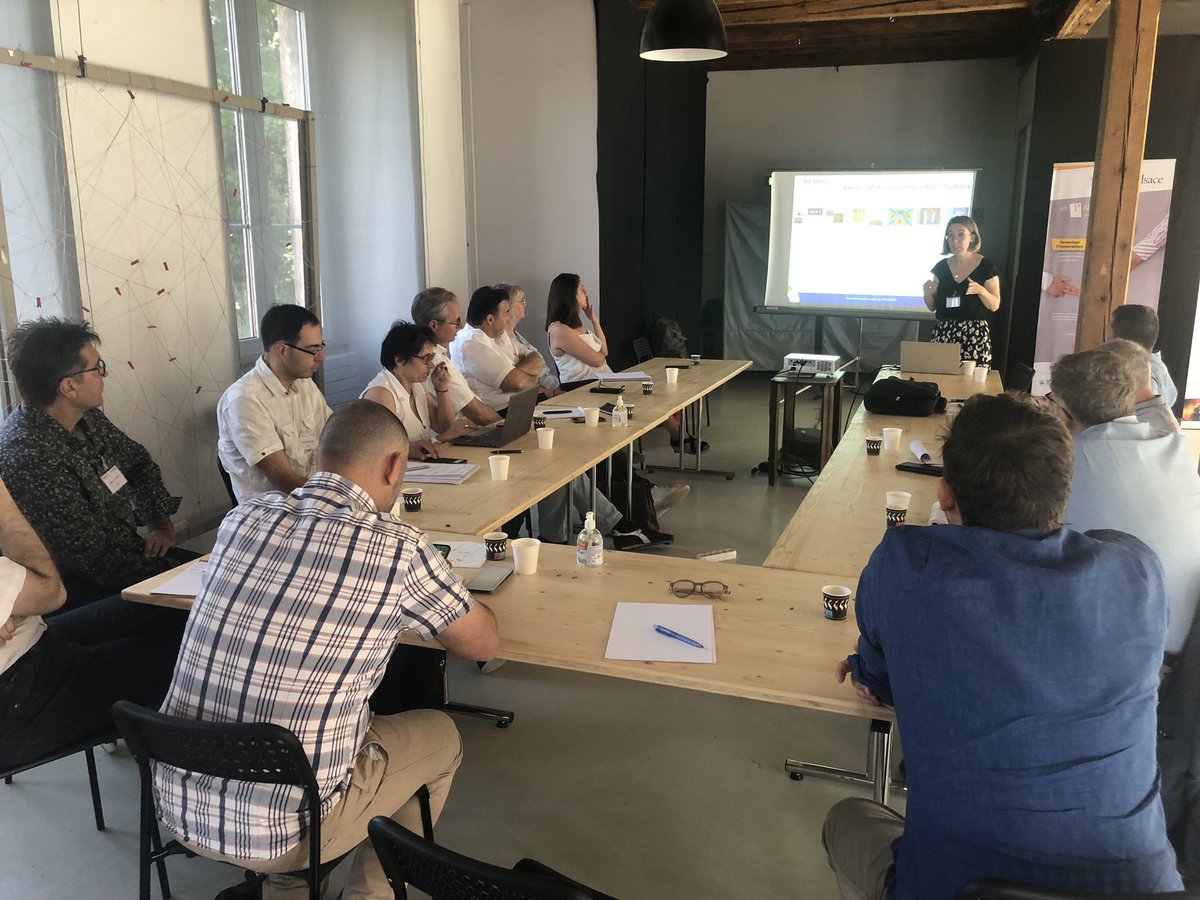TextileAlsace's tweet photo. Ce matin poursuite des ateliers stratégiques du Pôle @TextileAlsace animés par @Techtera TECHTERA sur le thème de l’Industrie du Futur à @ParcWesserling @IntegralTextile @GrandENov @regiongrandest #innovation #textiles #Industriedufutur https://t.co/wSEFnYtsA8