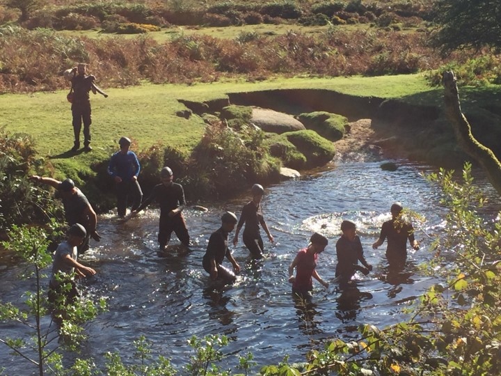 BGSurvival's tweet photo. Fancy a dip in the chilly waters of Dartmoor? π₯Άβ
β
#BearGryllsSurvivalAcademy #BGSACourses #RiverCrossing #FreezingWaters #DartmoorNationalPark #VisitDartmoor https://t.co/w8WqqSyQ4R