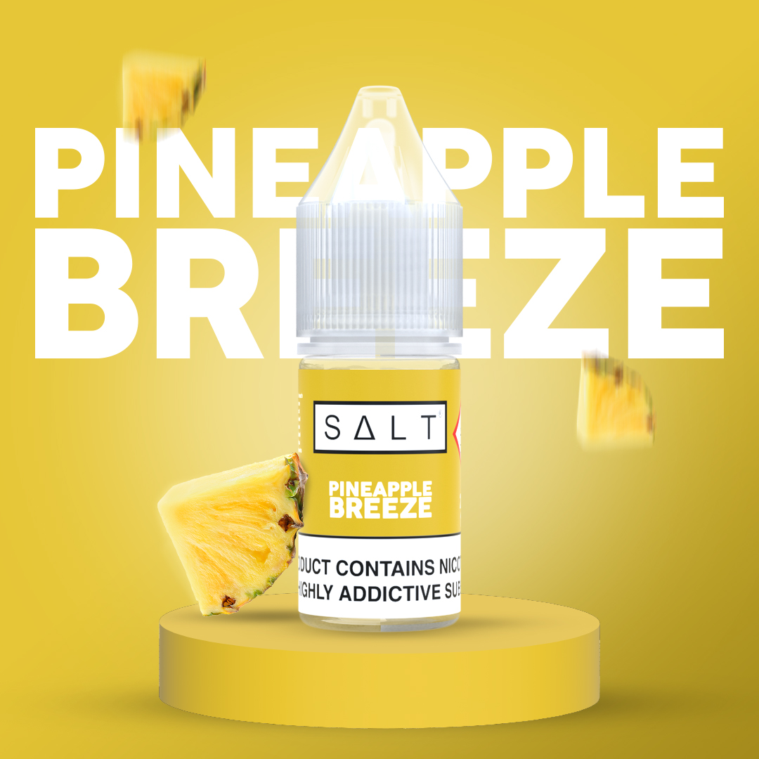 Inject the sweet taste of the tropics into your line-up with SALT Pineapple Breeze! 🍍

With 15 tasty blends, SALT is the perfect collection this summer! 🌞

Hit the link below and sign up for a wholesale account 👇
juicesauzdistribution.com/collections/sa…

#juicesauz #salt #madeinbritain #ukvia