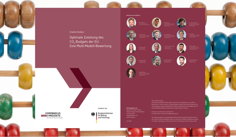 Kopernikus-Projekt Ariadne zur Energiewende tweet media