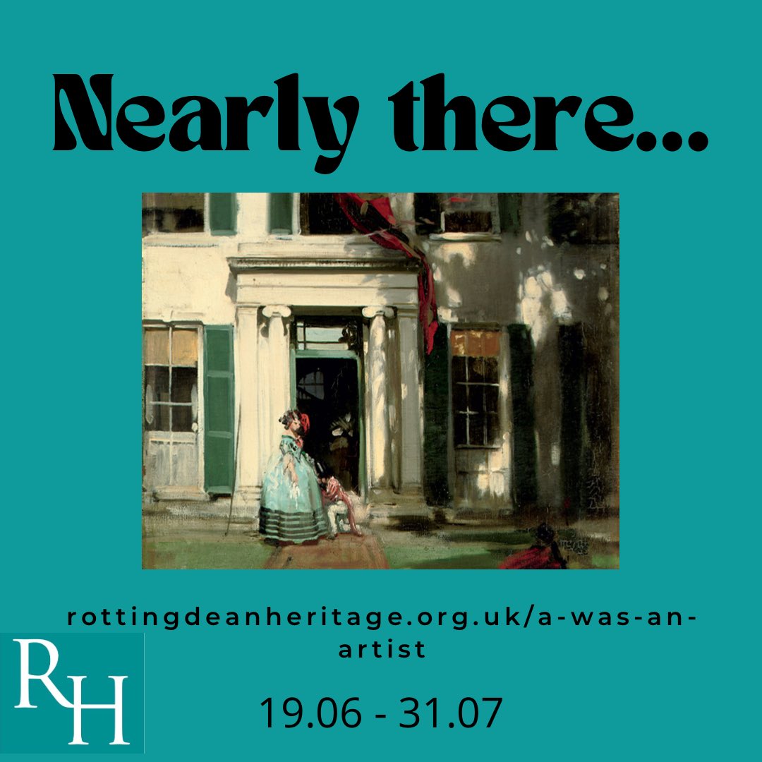 Opens on Sunday. Free tickets on Eventbrite or you can try a walk-in if you want. Sir William Nicholson and Rottingdean. The Grange, Rottingdean, East Sussex BN2 7HA. It will be great to see you!