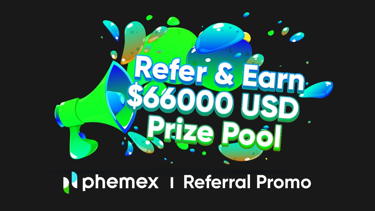 Phemex_official's tweet photo. Have you heard the news?! Refer a friend to Phemex and earn up to $66,000 USD 😱
Join NOW!👉 https://t.co/HLzj1hiRed
#refertoearn #welcomefriends #rererralfriends #crypto #phemexreferralcampaign #phemexexchange https://t.co/bbVDzcCIhp