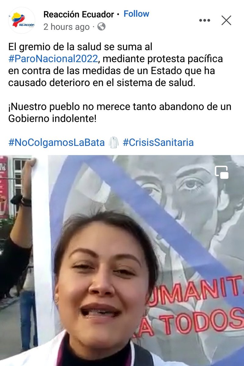 JuanjoQuispe's tweet photo. @ApoloniaCastro @elcomerciocom Como siempre el pacto con los pseudo líderes no más, porque los médicos que estaban en la manifestación siguen reclamando por el abandono a la salud pública https://t.co/jK3JZ5yTFi